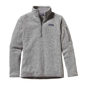 Patagonia Better Sweater Quarter Zip Birch White